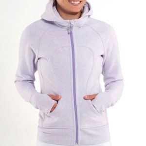 Lululemon Lavendar scuba Fleece jacket